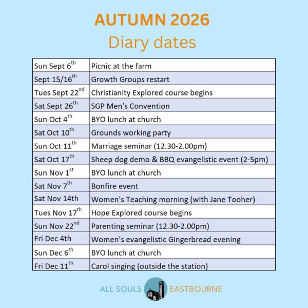 Autumn 2026 - term dates